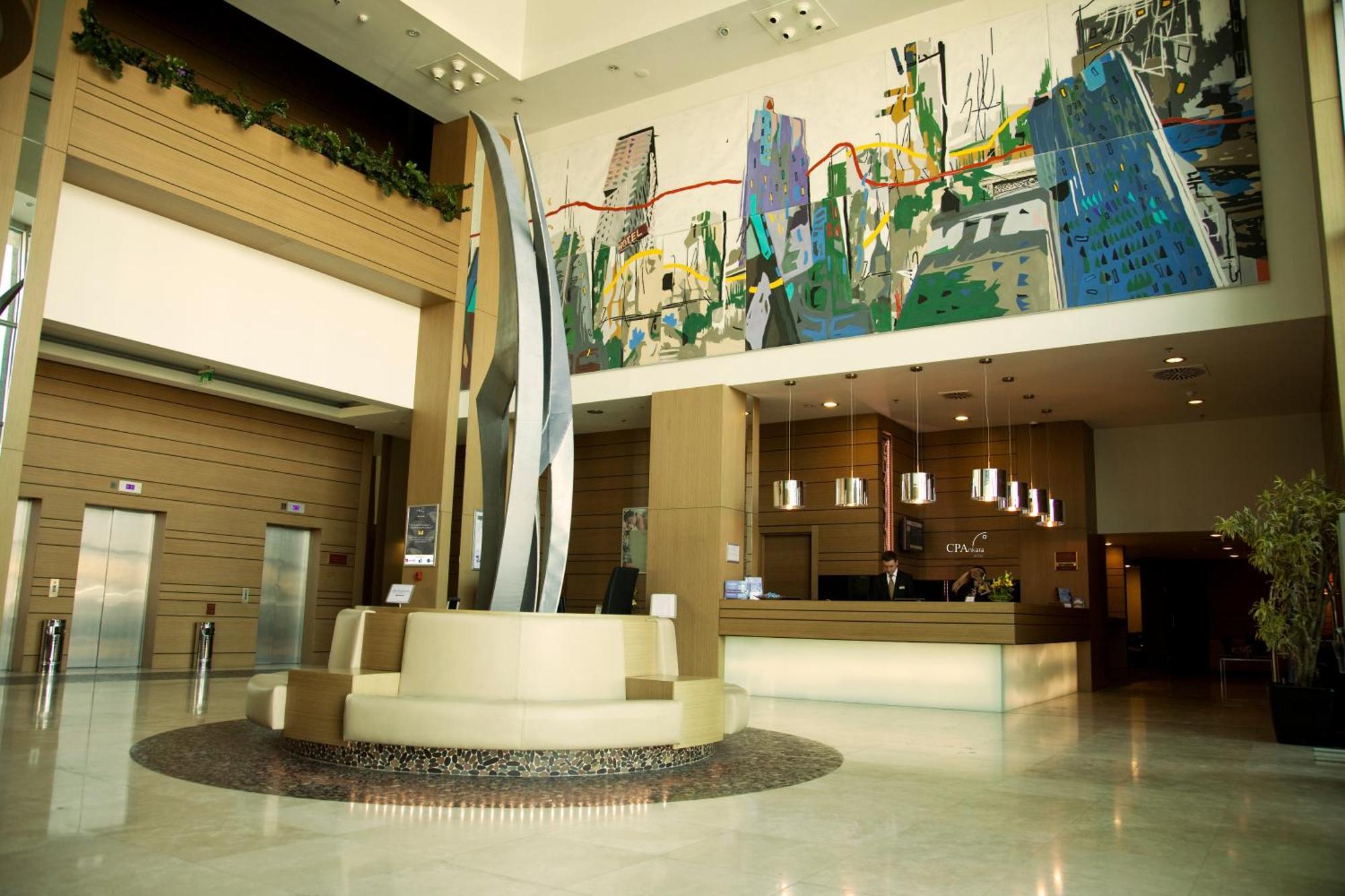 Cpankara Hotel Ancara Exterior foto Lobby